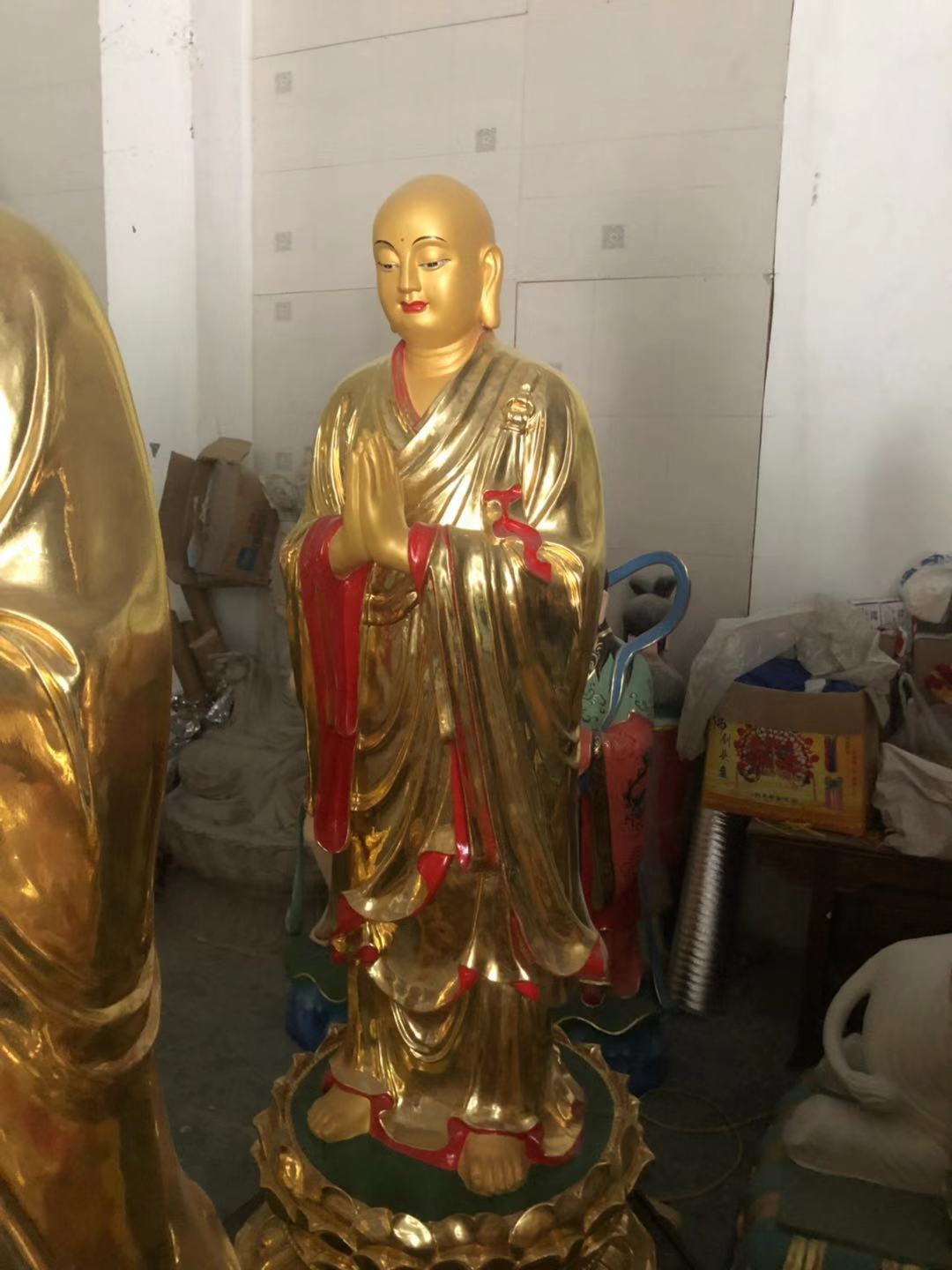 佛像 佛像铸造厂家直销树脂地藏王菩萨 树脂地藏王佛像 极彩地藏王佛像