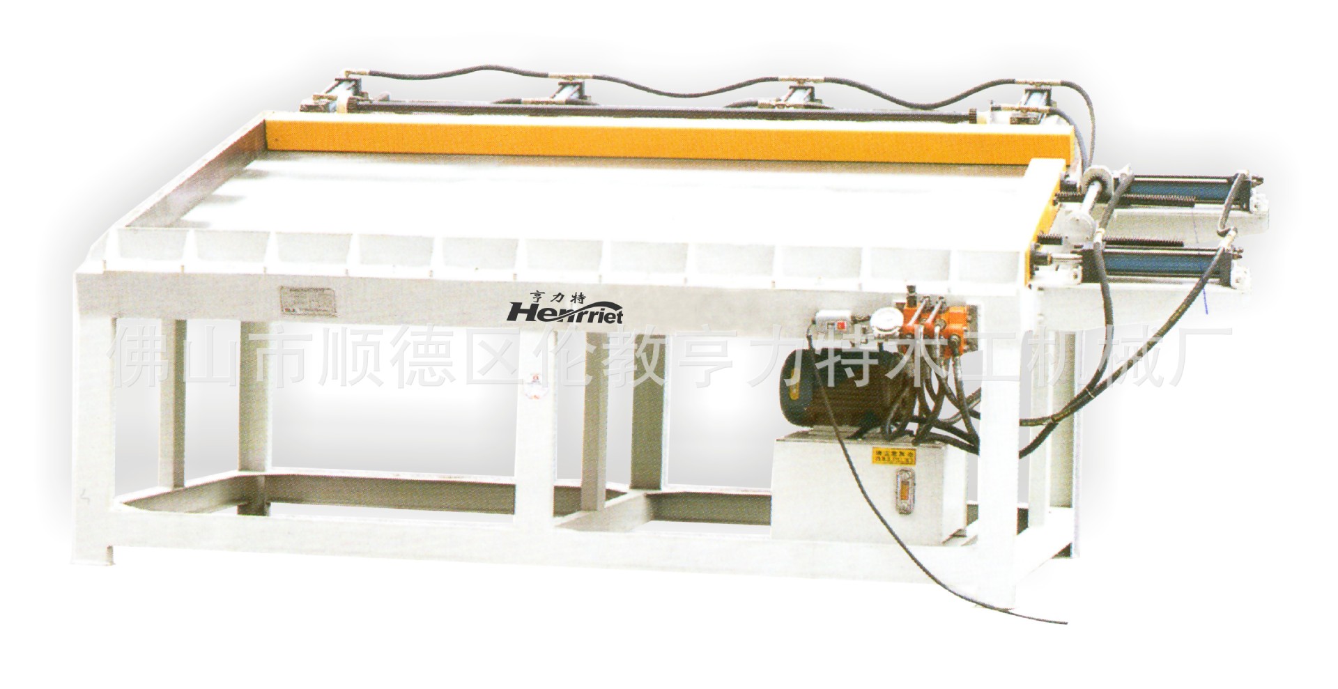 厂家批发 MH480液压式自动实木门框组合机，2.5米门框组合机