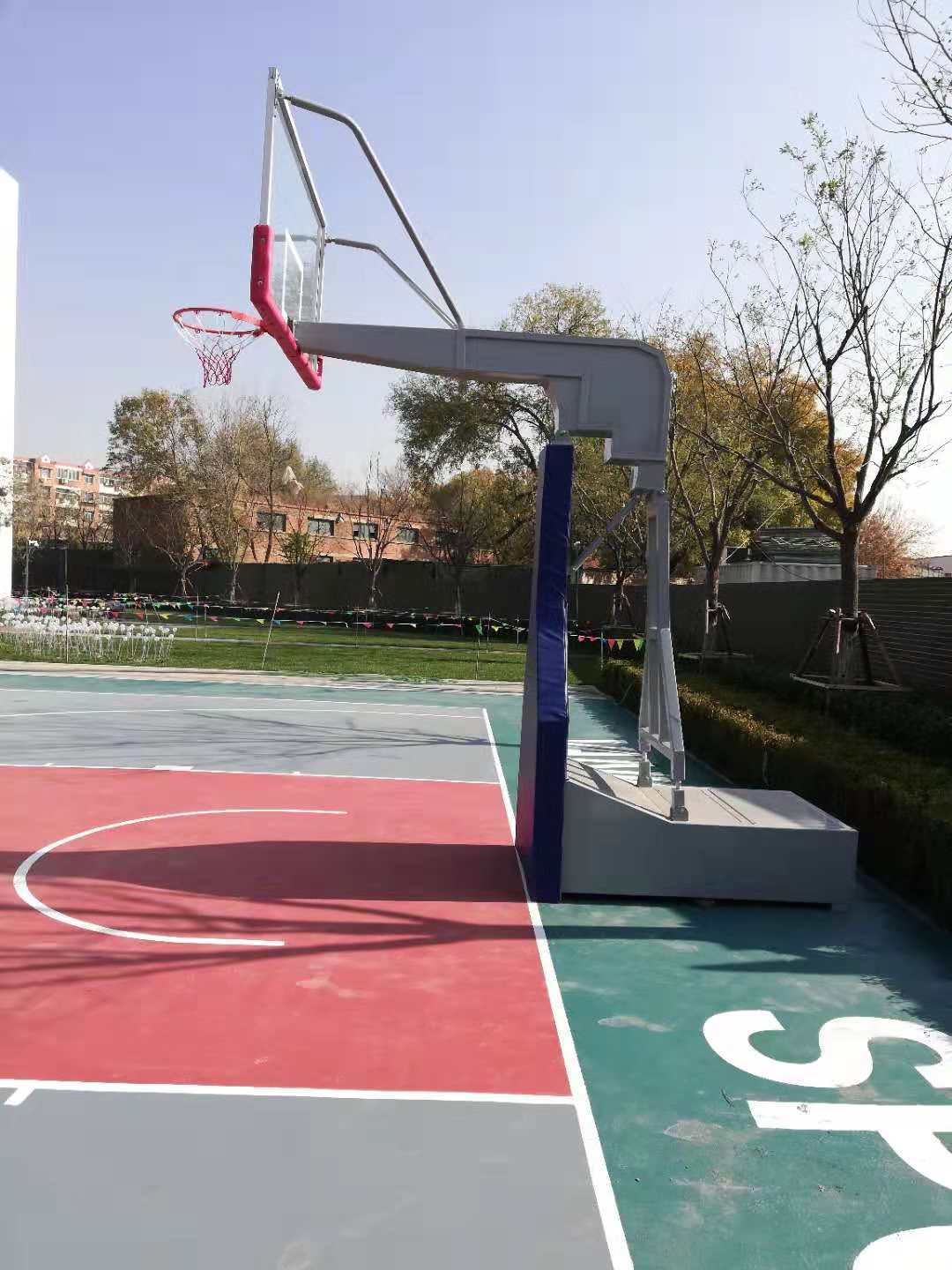 厂家直销 仿液压篮球架 篮球架 户外 篮球架 成人 篮球框 篮球板示例图2