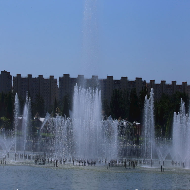 河南湖面摇摆喷泉大型广场音乐喷泉承接各类喷泉工程