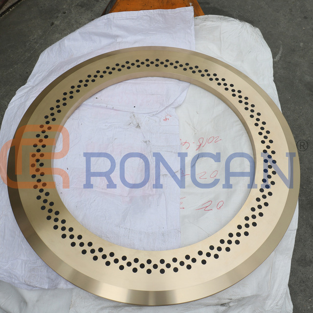 品牌RONCAN 型号RCB650 批量定做JTW自润滑止推垫片 石墨无油轴承铜止推垫圈