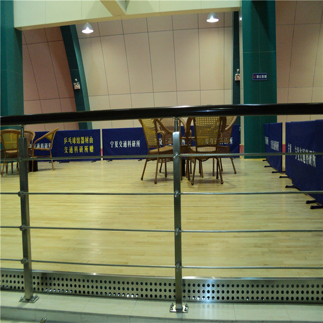 石家庄双鑫运动木地板直销篮球场羽毛球馆网球场运动木地板翻新场地