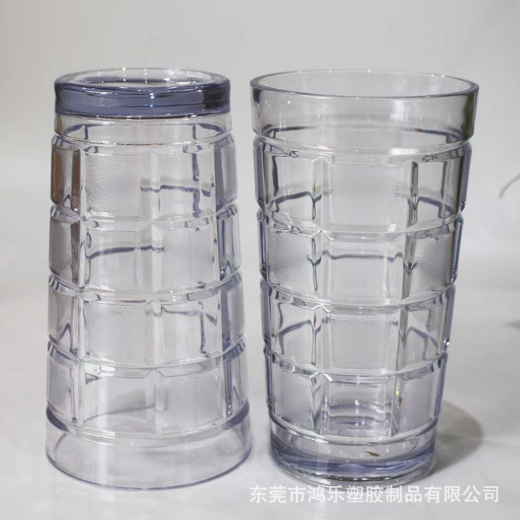 东莞塑料杯定制22oz果汁饮料杯AS透明塑胶冷饮杯餐厅用品杯示例图7