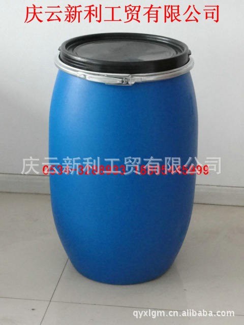 直销150升塑料桶150L塑料桶150KG塑料桶150公斤塑料桶150升法兰桶示例图5