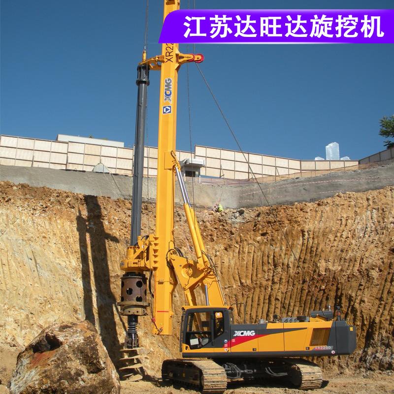 杭州有旋挖桩机租赁，租一台280旋挖钻机价格图片