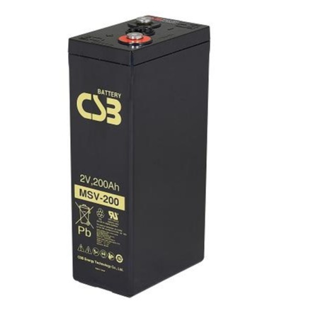 CSB蓄电池MSV-200  希世比电池2V200AH ups不间断电源电池 铅酸免维护蓄电池 厂家价格
