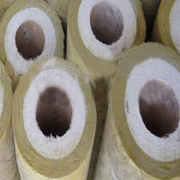 硅酸铝岩棉复合保温管 憎水玻璃棉管 厂家生产各种保温管