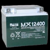 友联蓄电池MX12400铅酸性免维护电池12V40AH储能应急电池UPS应急电池