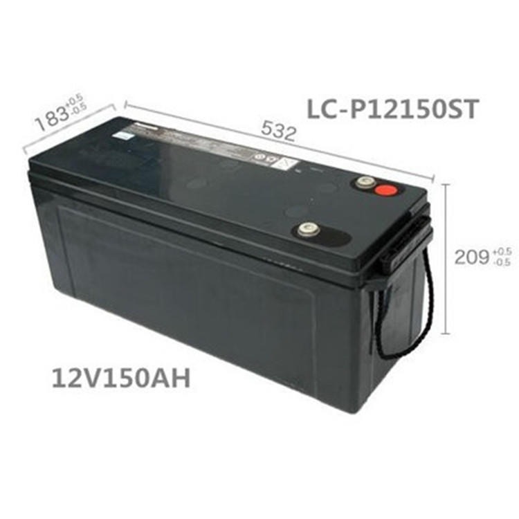 Panasonic松下蓄电池12V150AH 免维护LC-P12150ST UPS铅酸蓄电池