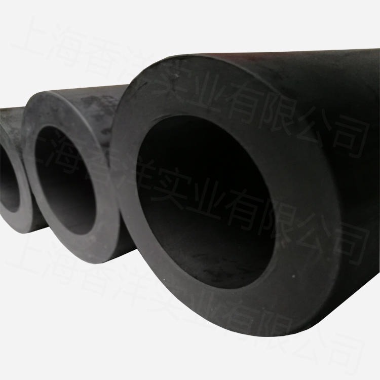 耐高温自润滑黑色F4管 填充四氟管 30%碳纤维管 耐腐蚀塑料王 PTFE管图片