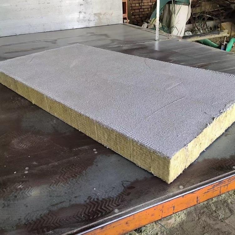 岩棉砂浆复合板价格  步步昇定做砂浆纸复合岩棉板  铝箔岩棉板