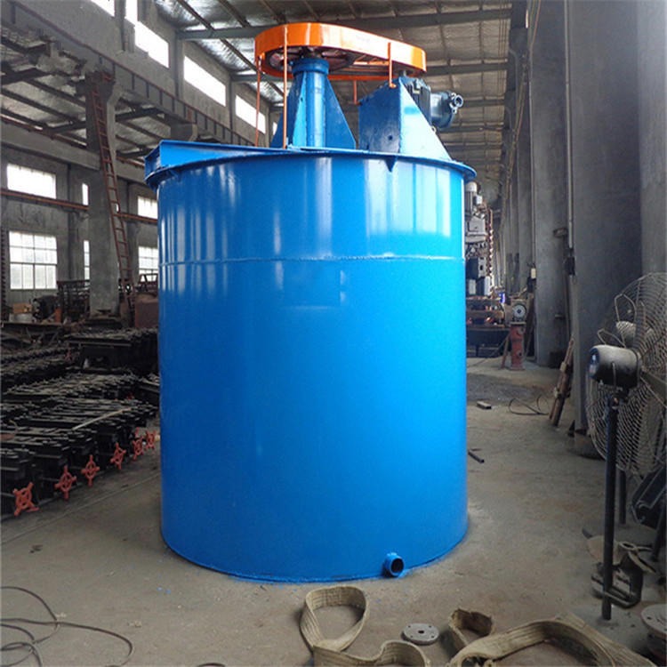 川绮选矿 生产选矿提升式厂家叶轮设备矿用搅拌机混合矿浆搅拌桶