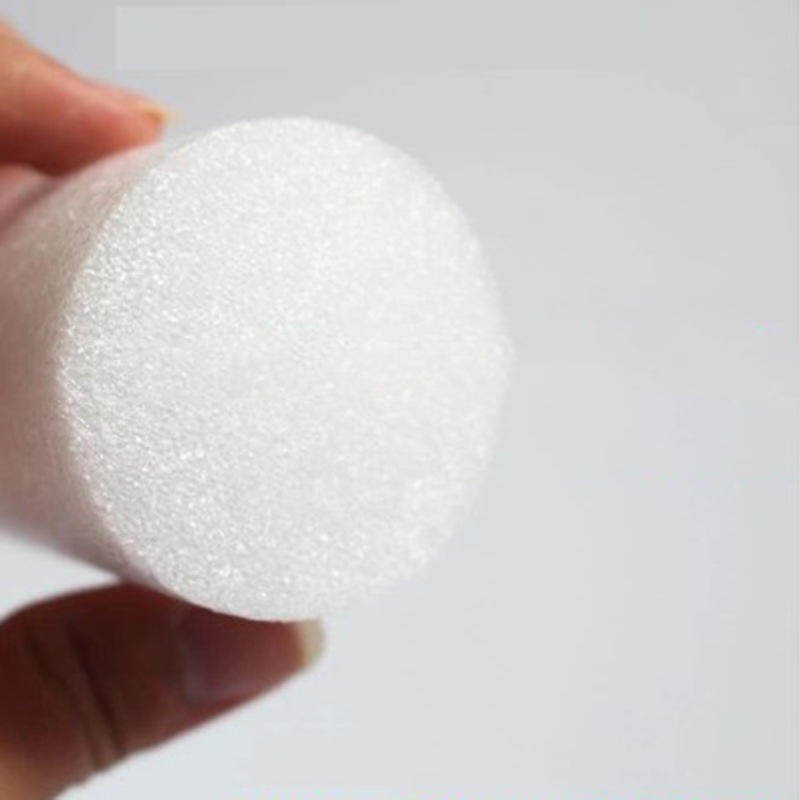 科迅聚氨酯防腐保温管发泡时用的填缝泡沫棒 #25白色填缝白色加密珍珠棉棒 珍珠棉实心棒图片