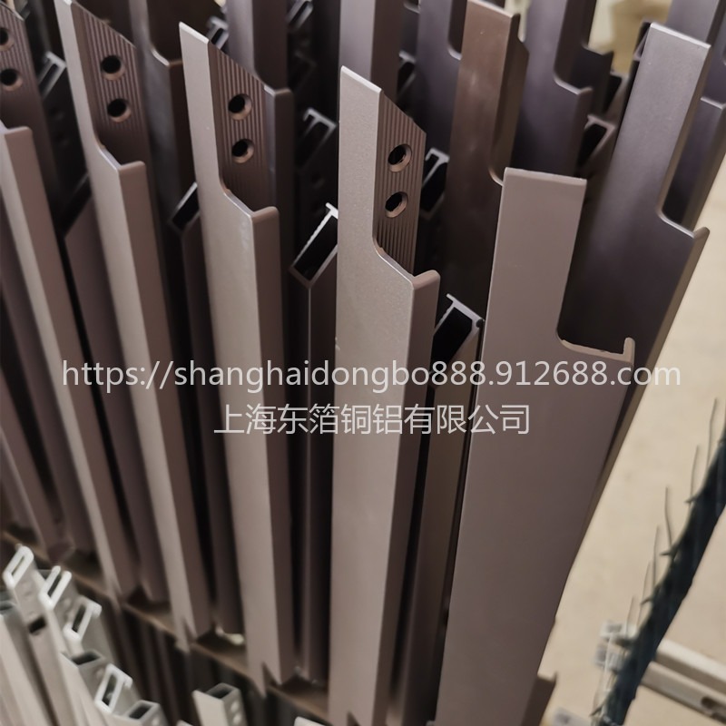 上海东箔铝材加工厂家 铝型材开模定制 表面处理阳极色彩多样