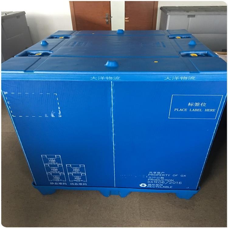 泉润来厂家直销成都 重庆汽车减震器专用1210新款折叠围板箱图片