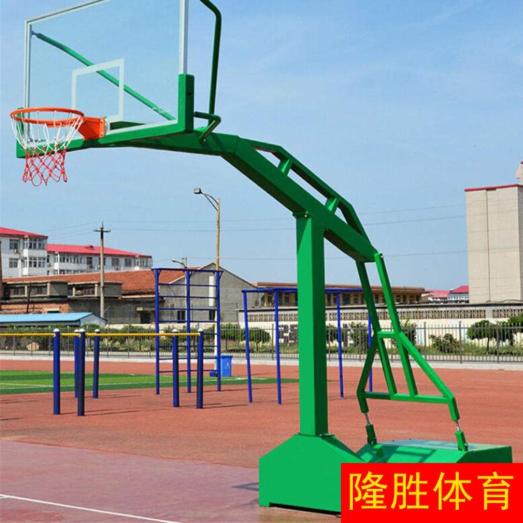 隆胜体育 大量现货供应 移动式篮球架子 锥形管篮球架 支持在线下单图片