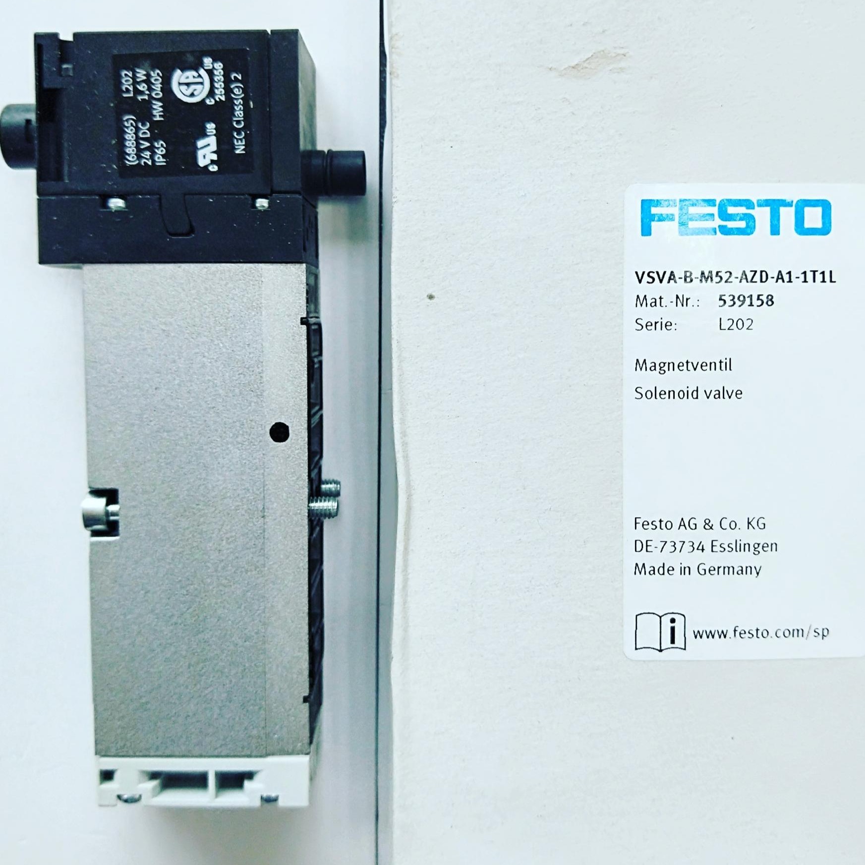 德国FESTO/费斯托VUVG-LK10-T32C-AT-M7-1R8L-S电磁阀特价