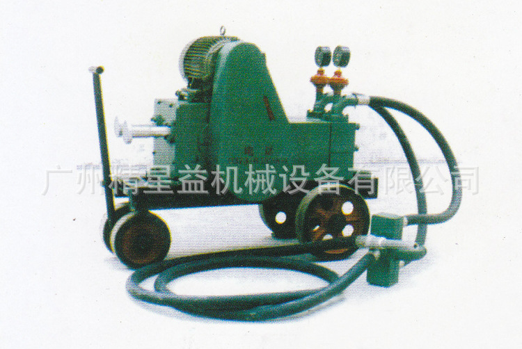 供应  HJB-3活塞式灰浆泵 广州水泥喷浆机 活塞式注浆泵示例图2