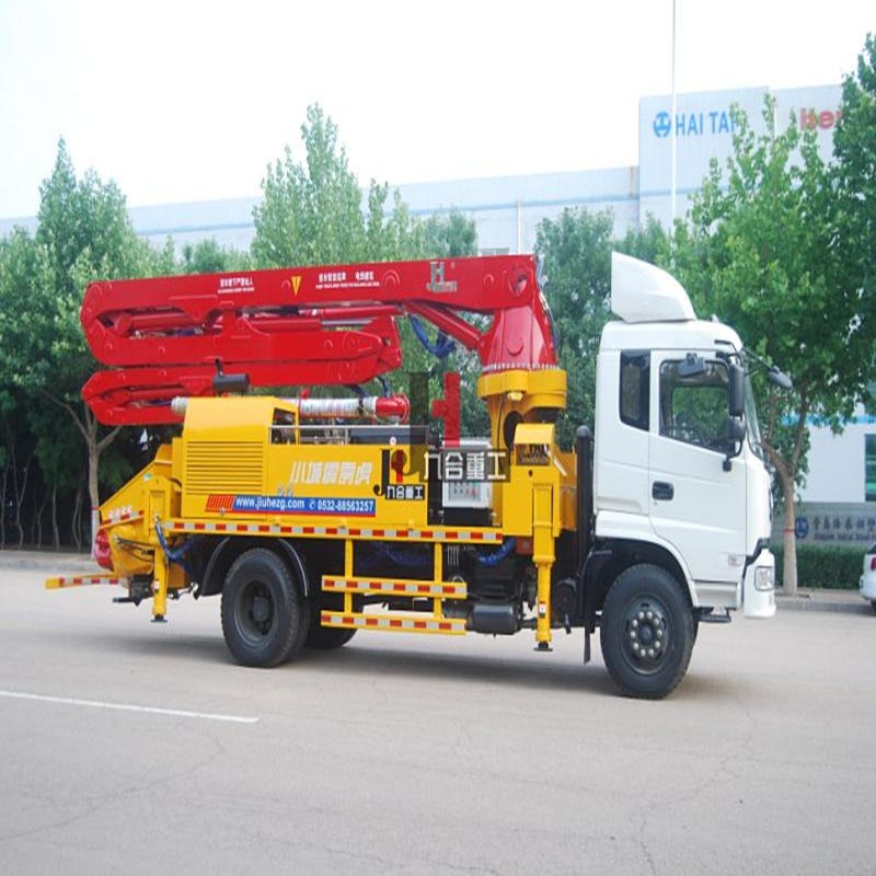 车载式混凝土泵车 建筑工程专用 水泥泵车 湿式混凝土喷射车