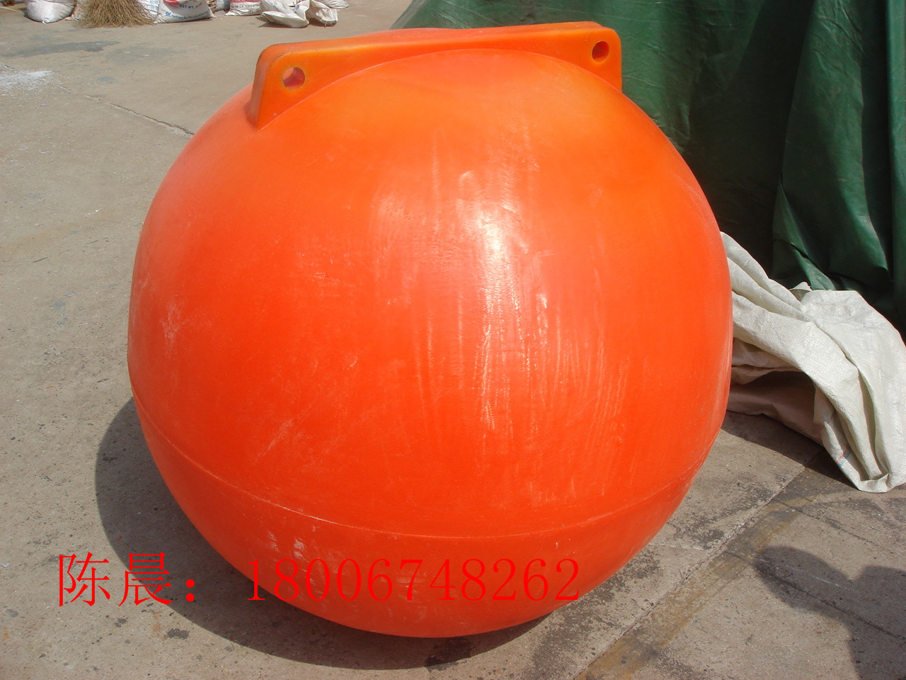 浙江省大型水上浮球 拦污警示浮球 防撞击老化厂家直销