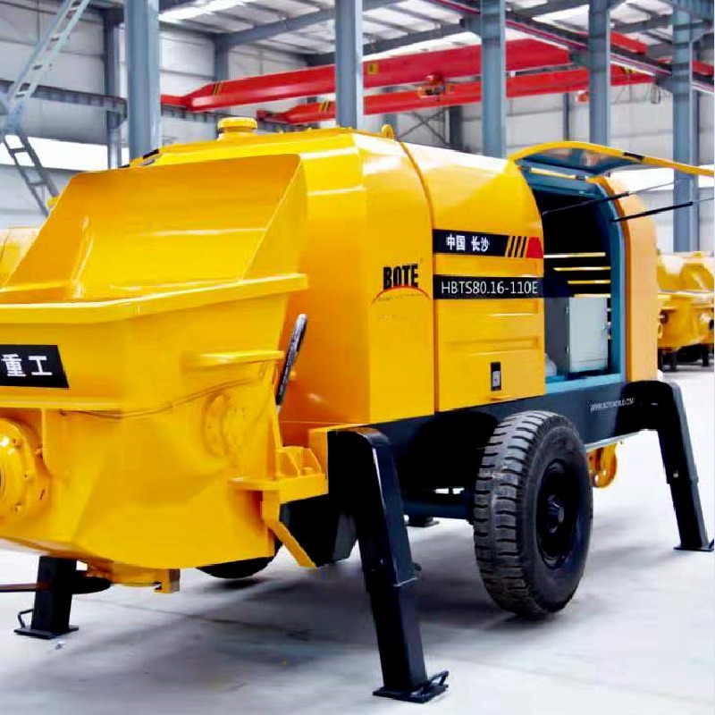 山东华矿厂家直销混凝土输送泵  各种型号 小型二次构造柱泵上料机细石混泥土输送泵 12
