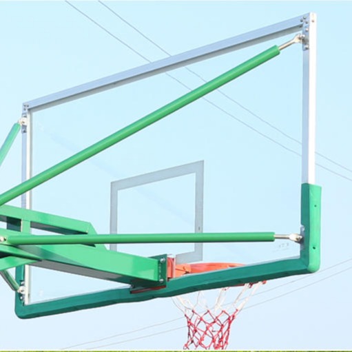 文昌市本地批发钢化玻璃篮板 篮球架篮板铝合金 鑫龙泰图片
