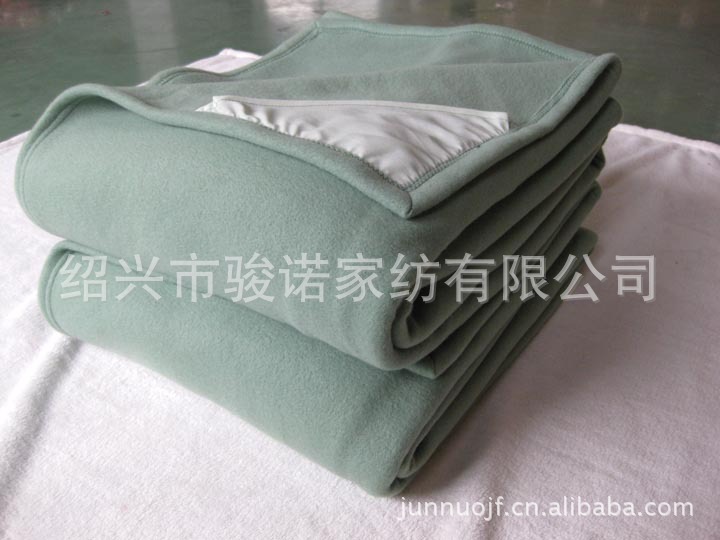 绍兴骏诺厂家供应订做180*220CM超厚酒店家居毛毯示例图4