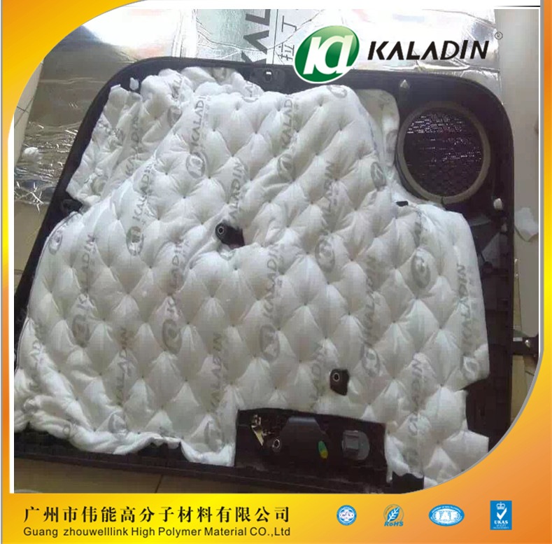 厂家畅销汽车隔音材料 白色环保吸音棉  汽车吸音材料示例图7