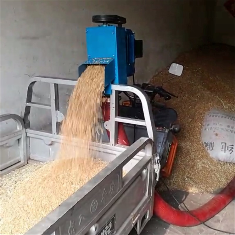家用小型车载抽粮机 全自动大豆玉米小麦装车机 电动绞龙小麦玉米稻谷粮食吸粮机图片