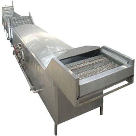 笋尖藕尖预煮漂烫机 连续式果蔬蒸煮机 恒久-5000农产品加工设备