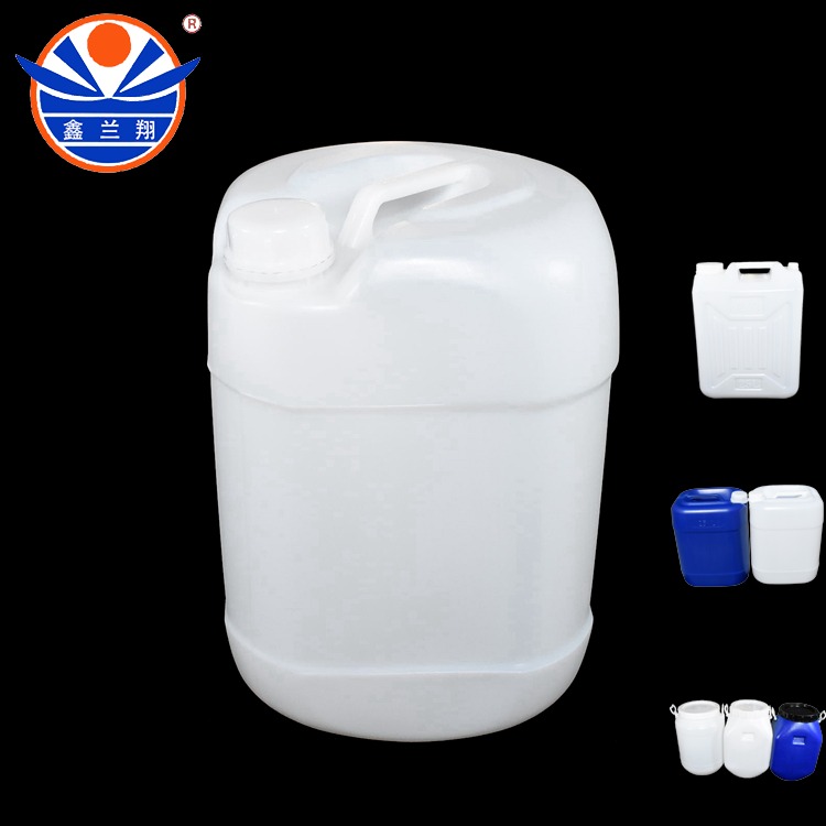 潍坊市诸城市50升25升塑料桶 方形圆形25L公斤kg化工塑料桶 鑫兰翔食品塑料桶图片