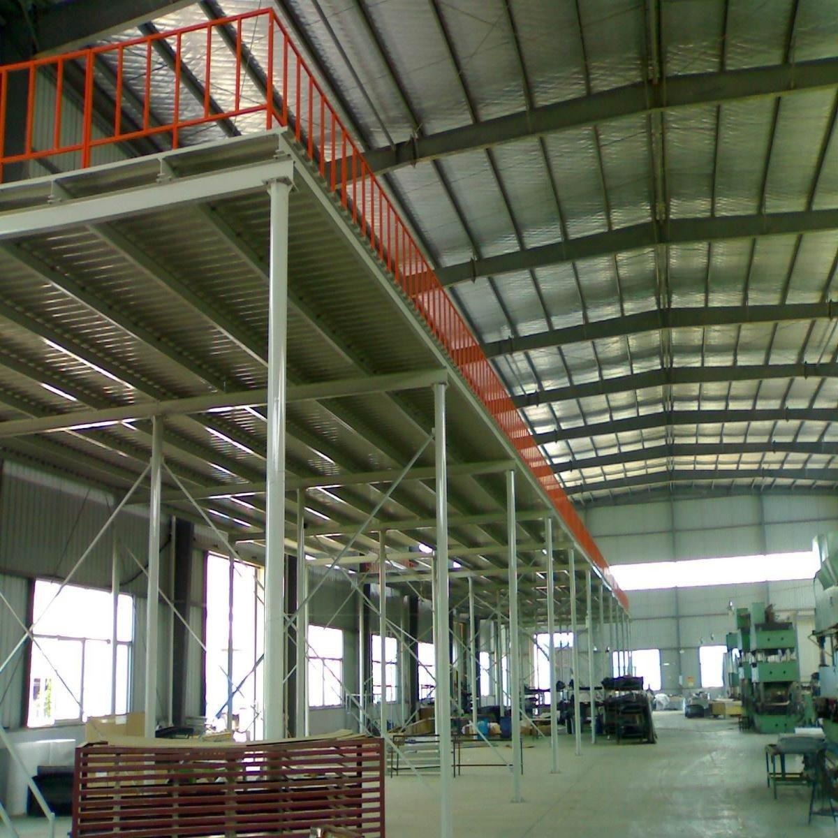南京货架厂家订制钢平台货架 森沃仓储 钢结构平台 可个性定制