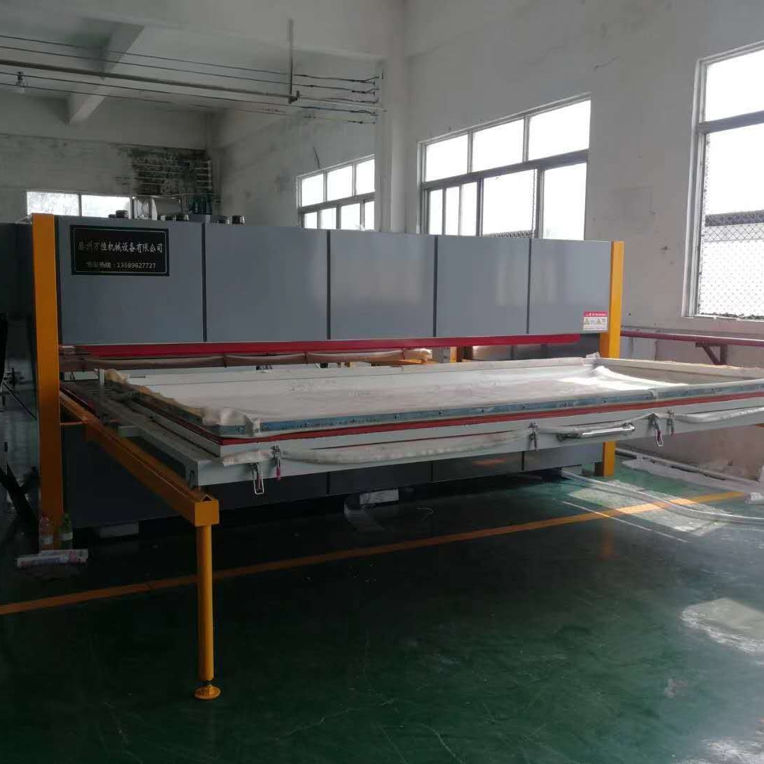 广州钢质货架木纹转印效率  货架热转印机  厂家直销