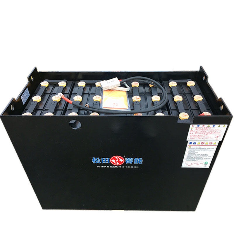 松田蓄电池厂家直销 24V/48V/80V叉车电池 叉车铅酸蓄电池 牵引蓄电池图片