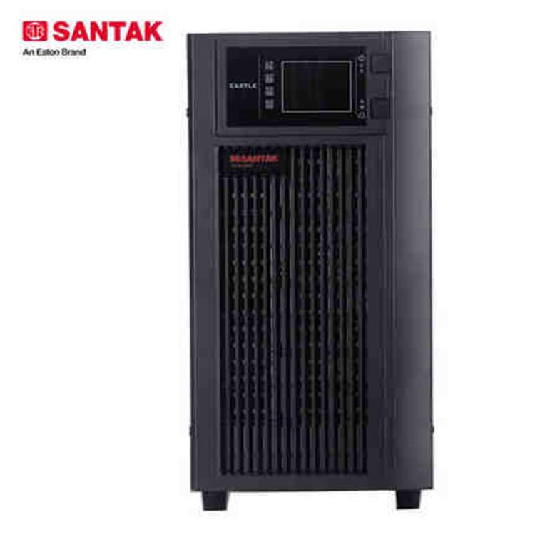 SANTAK深圳山特C6KS 6KVA/5400W 外置电池192V机房监控服务器 长延时在线式UPS不间断电源