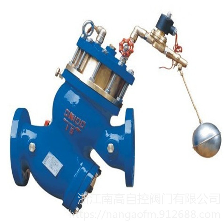 过滤活塞式电动浮球阀 YQ98005-10C DN40 水力控制浮球阀