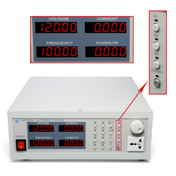IVYTECH/艾维泰科 APS4000 变频电源 350W交流可变频电源 交流稳压电源1200W图片