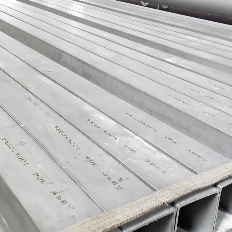 现货供应 定制  温州源头厂家供应 不锈钢方管 桥梁工程结构专用方管 材质 S30408 拉丝表面