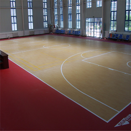 河南郑州 健身房运动木地板 篮球场木地板 篮球馆地板施工