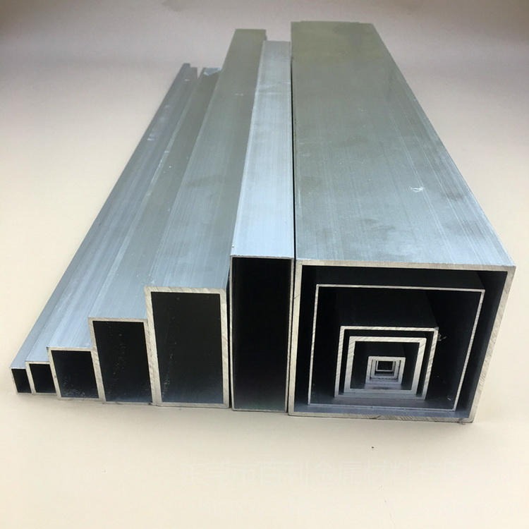 金琪尔供应6063薄壁铝方管 铝方通 空心铝管价格