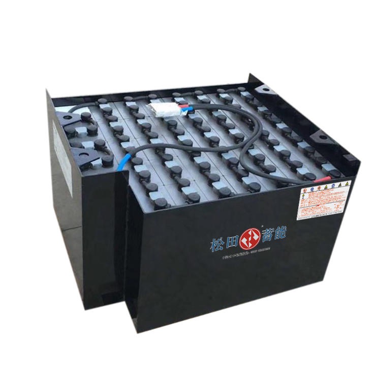 三菱叉车蓄电池 24V 48v 80V 100-1680AH三菱叉车电瓶 三菱电动叉车电池组图片
