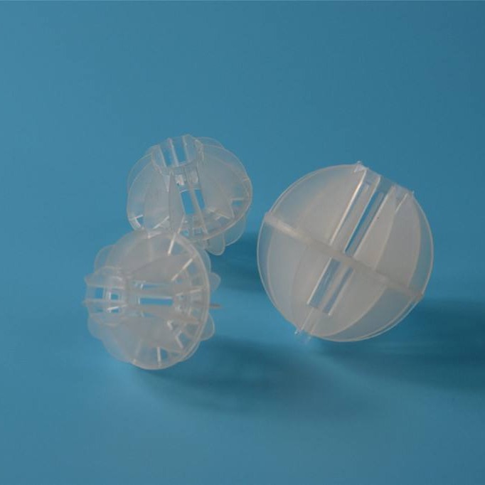 脱硫塔用多面空心球广告  自贡塑料多面空心球现在的销售价格  废气塔多面空心球