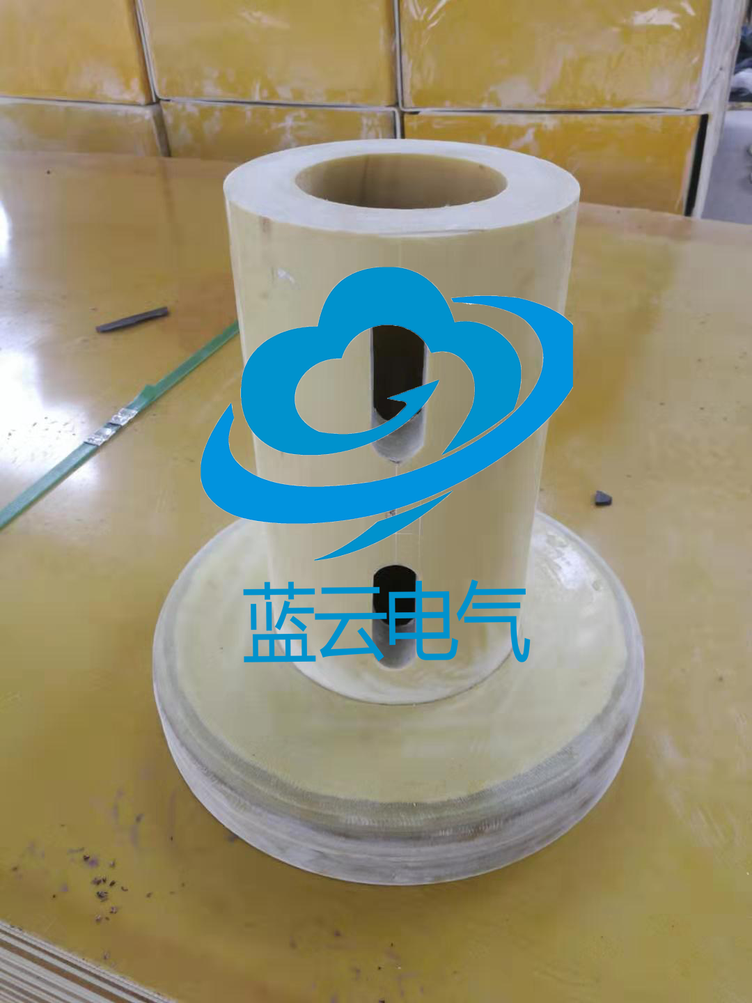扬州蓝云电力厂家供应玻璃纤维管环氧树脂管 3640环氧管、绝缘套管示例图7