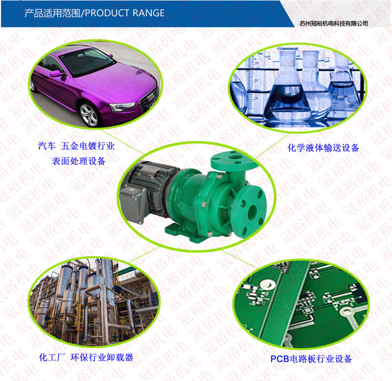 日本世博磁力泵 panworld化学物品输送ETFE耐强酸碱世博磁力泵示例图7