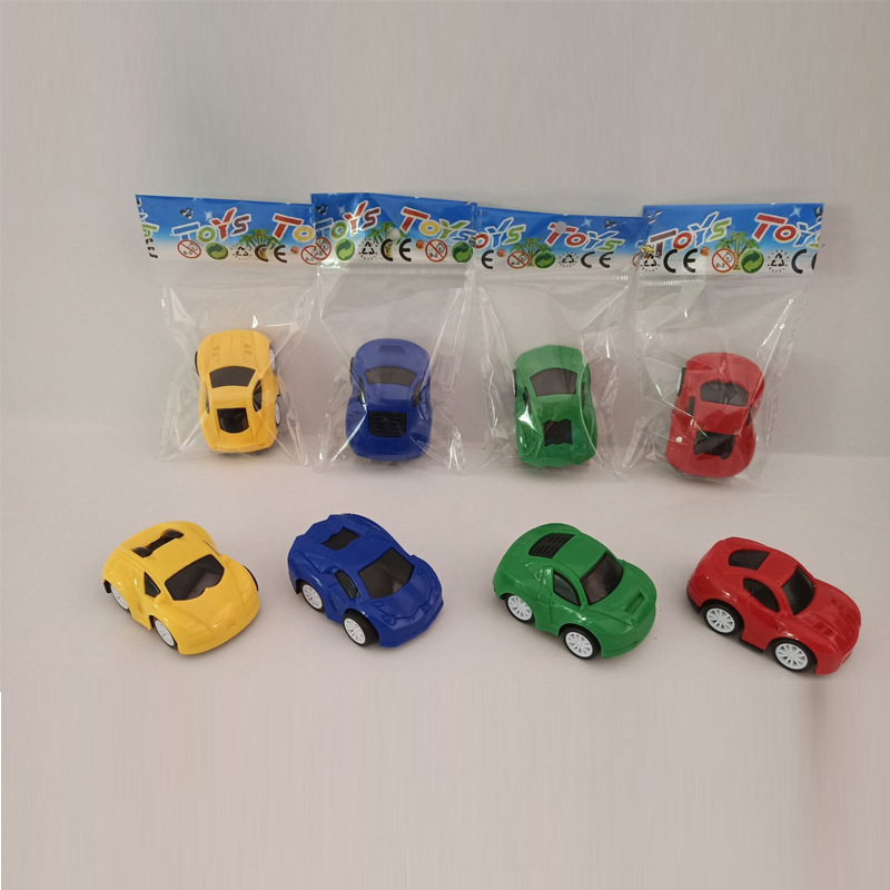 直销Q版圆印回力汽车小玩具 儿童回力小汽车赛车总动员玩具小模型示例图6