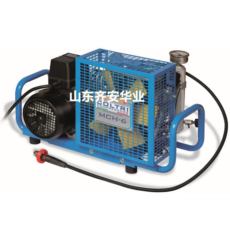 进口MCH-6/ET意大利科尔奇空气压缩机 呼吸器充气泵100L/min
