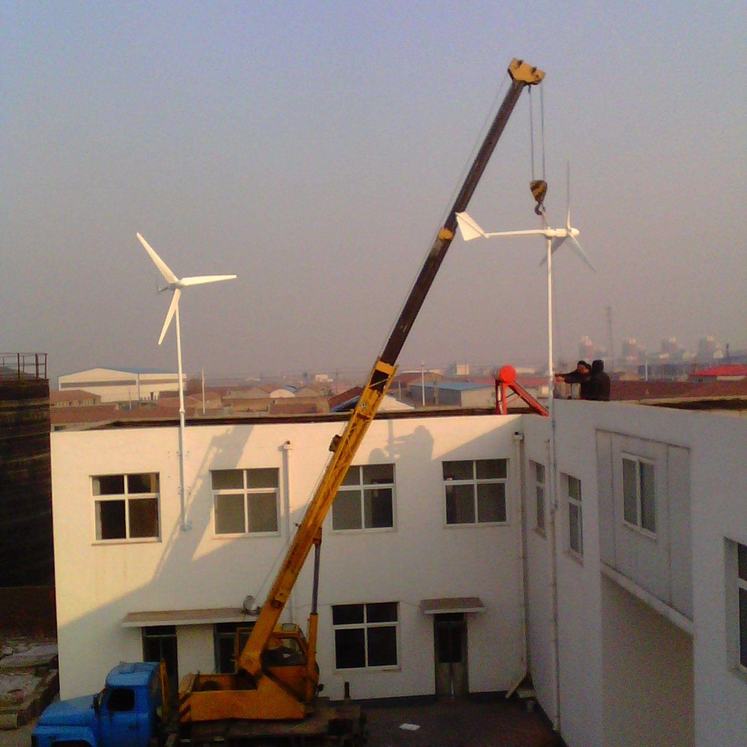 河北晟成生产小型2千瓦永磁风力发电机离网型风力发电系统