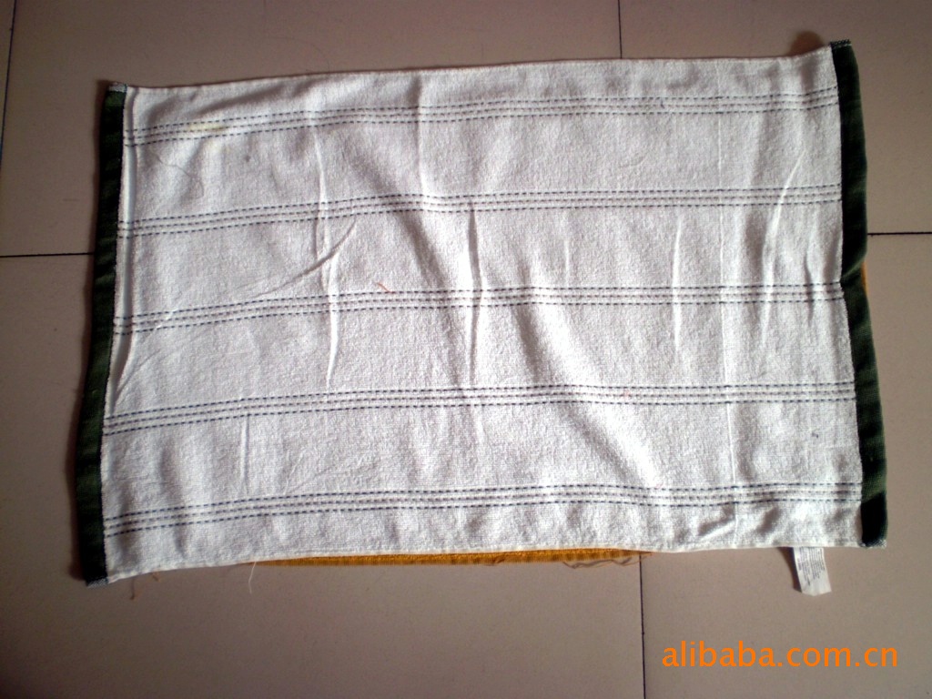色织纯棉毛巾 外贸2等库存  库存纺织品示例图5