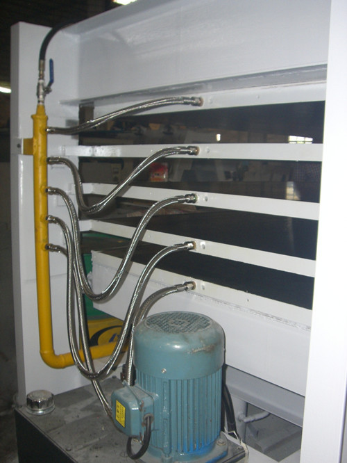 四层液压式不锈钢门专用热压机 电加热示例图2