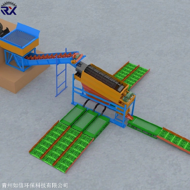 开采岩金矿生产线 重沙分离机器如信RX1 砂金精选设备